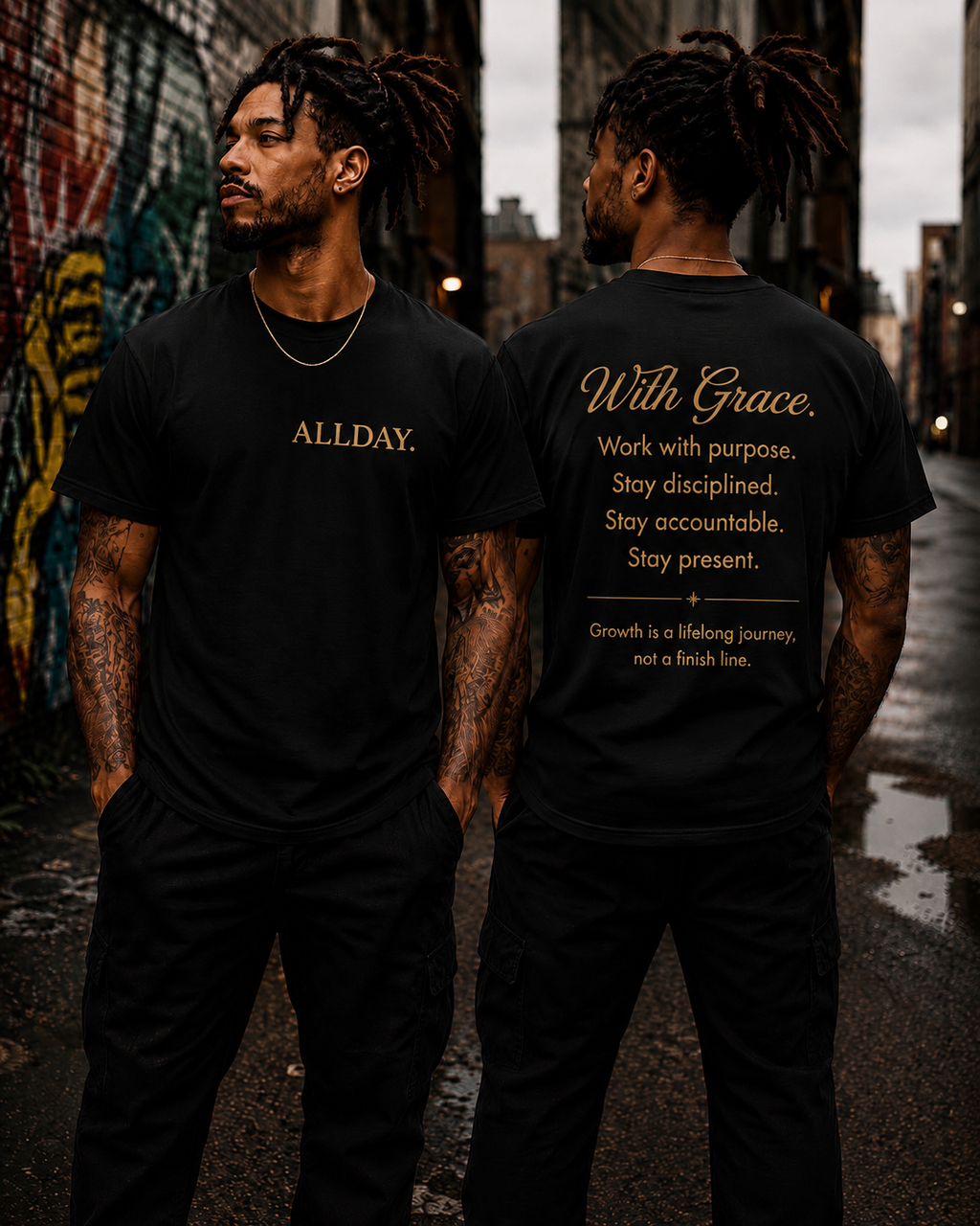 The With Grace. Tee - Gold Edition
