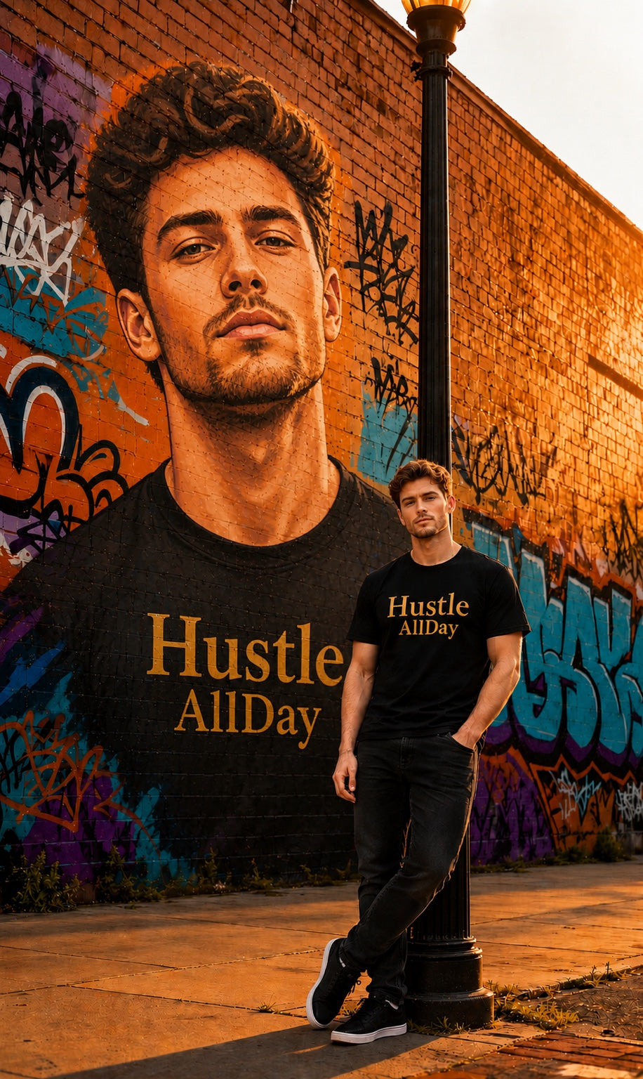 Hustle ALLDAY Tee